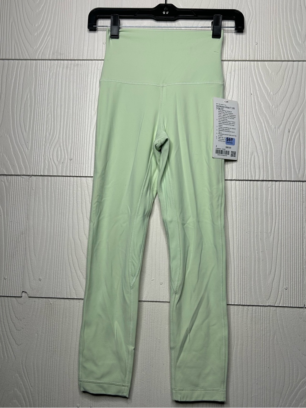 lululemon athletica Light Mint Green High-Rise Leggings
